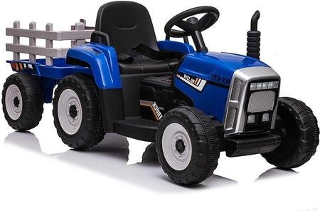 Lean Cars Traktor Na Akumulator Z Przyczepą Xmx611 Niebieski