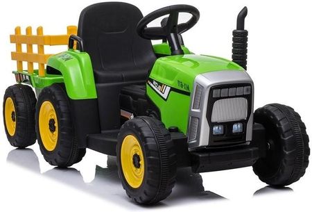 Lean Cars Traktor Na Akumulator Z Przyczepą Xmx611 Zielony