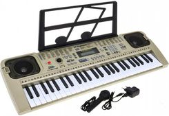 Keyboard Organy MQ-807 USB z zasilaczem i mikrofonem