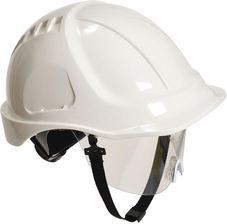 Portwest Hełm Endurance Plus Z Wizjerką Pw54 Biały