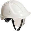 PORTWEST PW54 HEŁM ENDURANCE PLUS Z WIZJERKĄ; BIAŁY