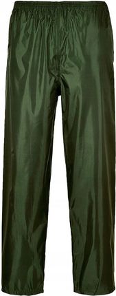 Portwest Klasyczne Spodnie Przeciwdeszczowe Zielony 4Xl