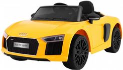 Ramiz Pojazd Samochód Audi R8 Spyder Rs Eva Żółty