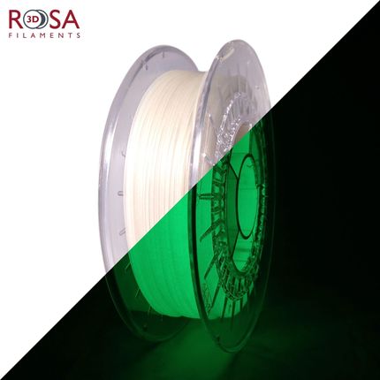FILAMENT ROSA3D PLA STARTER GLOW IN THE DARK GREEN 1,75 MM 0,5 KG