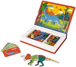 Zdjęcie Janod Magnetyczna Układanka Dinozaury Magnetibook J02590 - Bierutów