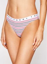 Tommy Hilfiger Komplet 3 Par Stringów 3P Print Uw0Uw02521 Kolorowy