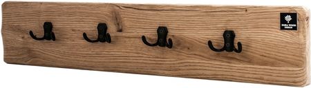 Emra Wood Design Wdc-51 Wieszak Ścienny Drewniany Dąb Olcha Od 50 Do 120cm