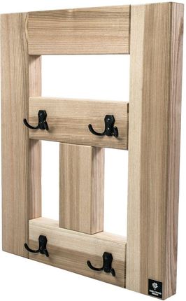 Emra Wood Design Wdc-11 Wieszak Ścienny Drewniany Lite Dąb Olcha Od 50 Do 70cm