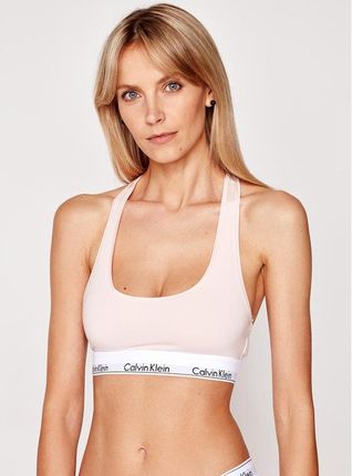 Calvin Klein Underwear Biustonosz Top 0000F3785E Różowy - Ceny i