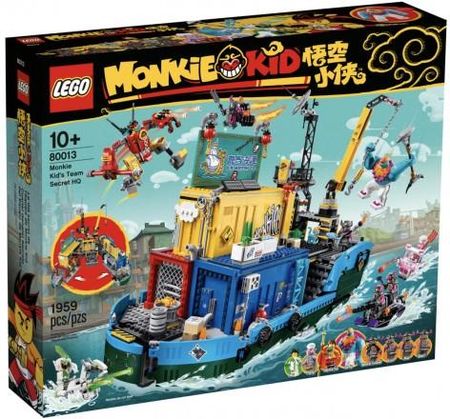LEGO Monkie Kid 80013 Tajne Dowództwo Ekipy Monkie Kida