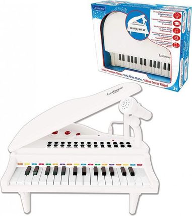 LEXIBOOK Disney Ice Queen 2 - 32 klawisze Pianino z mikrofonem do śpiewania