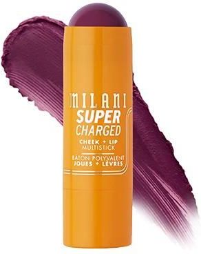 Milani Supercharged Cheek + Lip Multistick kremowy sztyft do ust i policzków nadający świetlisty blask Berry Bolt 5g