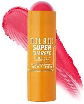 Milani Supercharged Cheek + Lip Multistick kremowy sztyft do ust i policzków nadający świetlisty blask Rose Recharge 5g