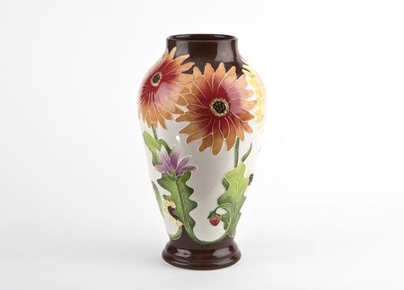 Witek Home Wazon Ceramiczny 35Cm Kwiaty 24521
