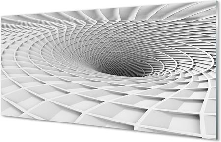 Tulup Obrazy Na Szkle Geometryczny Lej 3D 100X50Cm