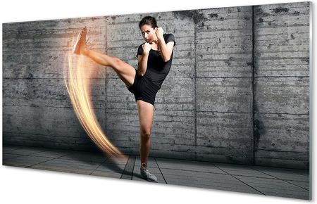 Tulup Obrazy Akrylowe Kobieta Ćwicząca 100X50Cm