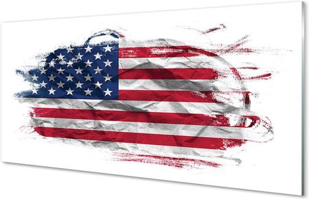 Tulup Obrazy Akrylowe Flaga Stany Zjednoczone 125X50Cm