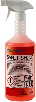 Eco Shine Sanit 1L pianka do łazienki odkamieniacz