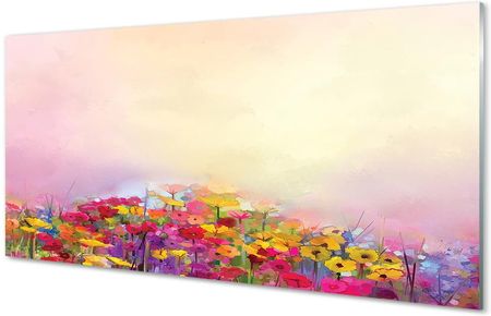 Tulup Obrazy Akrylowe Obraz Kwiaty Niebo 100X50Cm