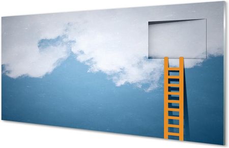 Tulup Obrazy Akrylowe Drabina Niebo 125X50Cm