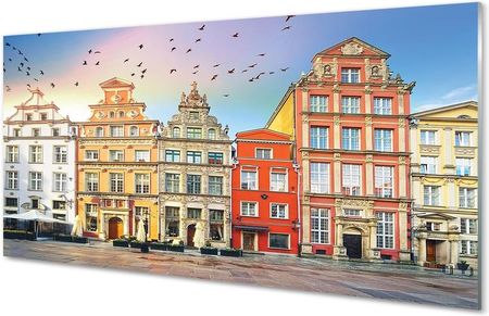 Tulup Obrazy Na Szkle Gdańsk Stare Miasto Budynki 120X60Cm