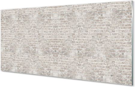 Tulup Szklany Panel Cegła Mur Vintage 120X60Cm