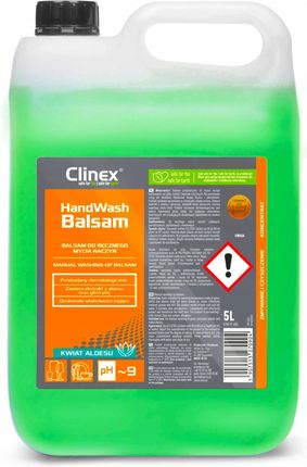 Clinex Handwash Płyn Balsam Do Mycia Naczyń 5L