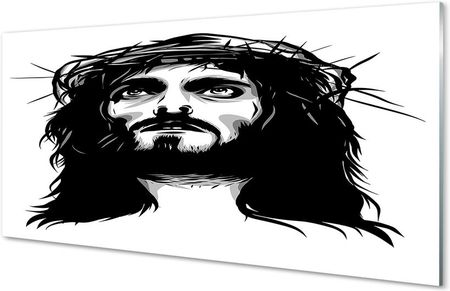 Tulup Szklany Panel Ilustracja Jezusa 140X70Cm