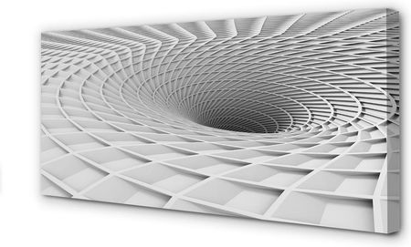 Tulup Obrazy Na Płótnie Geometryczny Lej 3D 125X50Cm