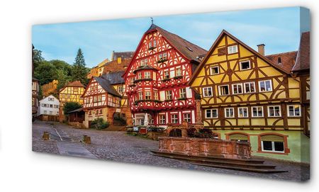 Tulup Obrazy Na Płótnie Niemcy Stare Miasto Bawaria 100X50Cm