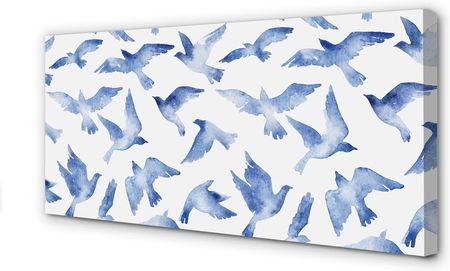Tulup Obrazy Na Płótnie Malowane Ptaki 100X50Cm