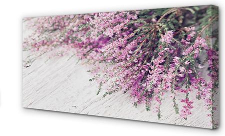 Tulup Obrazy Na Płótnie Kwiaty Deski 120X60Cm