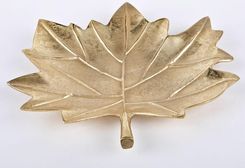 Zdjęcie Witek Home Patera Liść Gold (22482) - Działoszyce