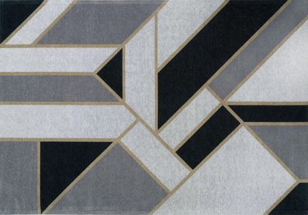 Carpet Decor Dywan Łatwoczyszczący Gatsby Black 160X230
