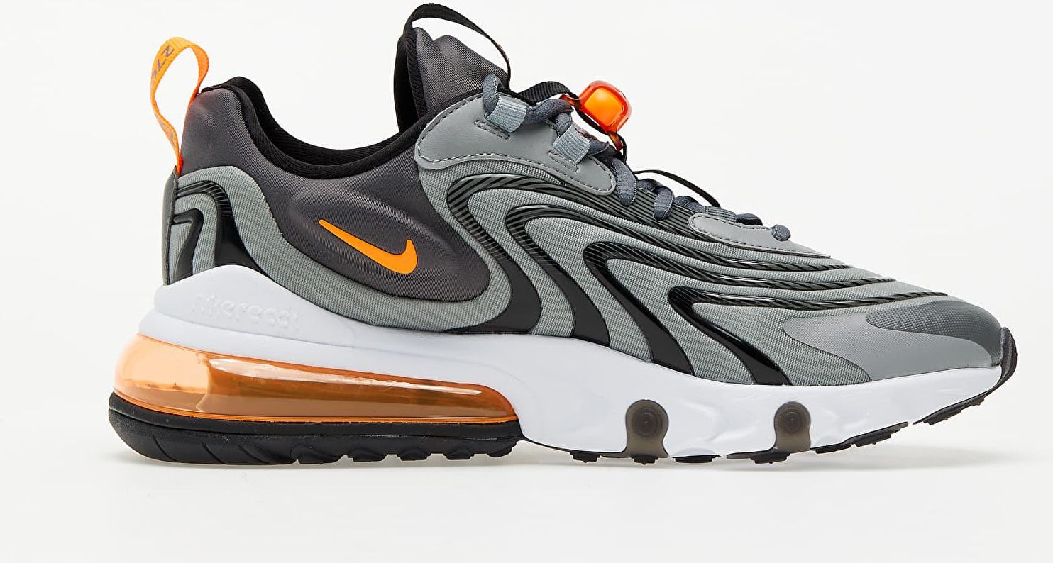 Nike Air Max 270 React ENG Iron Grey Total Orange Particle Grey - Ceny i opinie - Ceneo.pl