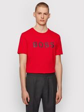 Boss T Shirt Tiburt 50430889 Czerwony Regular Fit