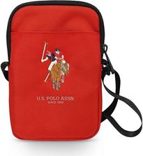 US Polo Torebka USPBPUGFLRE czerwona red 