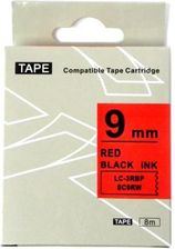 Zdjęcie Puty Taśma Sc9Rw Do Epson Zamiennik Lc-3Rbp 12Mm Czarny/Czerwonej - Dobrodzień