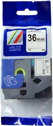 Ptmb Taśma Do Brother Tze-Fx561 36Mm Niebieska Flexi - zdjęcie 3