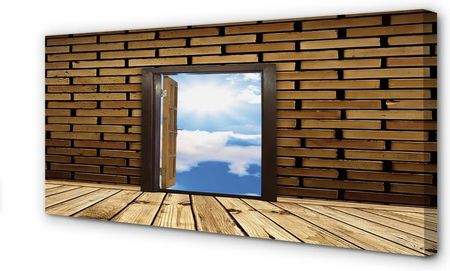 Tulup Obrazy Na Płótnie Drzwi Niebo 3D 125X50Cm