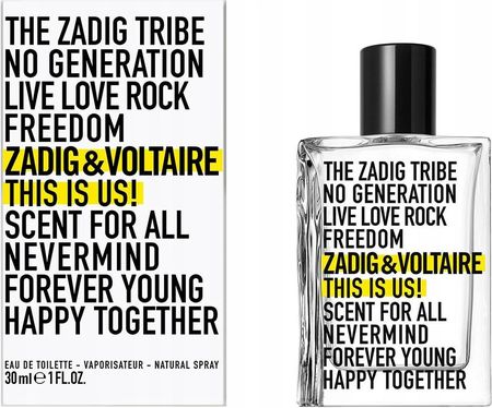 Zadig&Voltaire This Is Us! Woda Toaletowa 30 ml