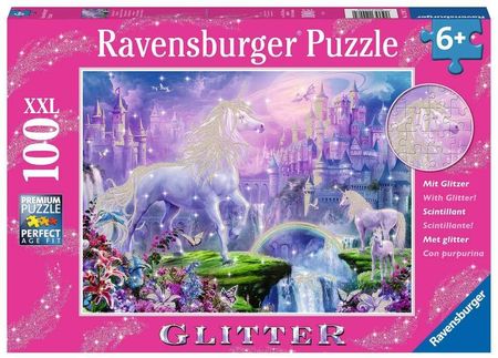 Ravensburger Puzzle 100El. Królestwo Jednorożców 12907