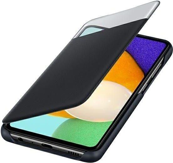 Samsung S View Wallet Cover do Galaxy A52 Czarny (EF-EA525PBEGEE) - zdjęcie 4 Samsung S View Wallet Cover do Galaxy A52 Czarny (EF-EA525PBEGEE)