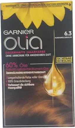 Garnier Olia 63 Karmelowy brąz Farba do włosów