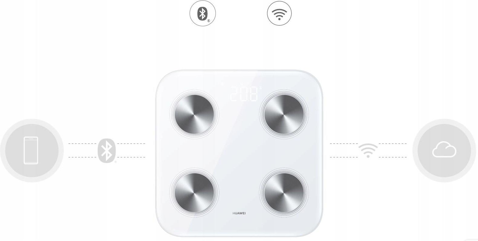 HUAWEI SMART SCALE 3 AH200 - zdjęcie 3 HUAWEI SMART SCALE 3 AH200