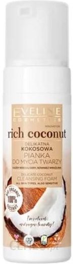 Eveline Rich Coconut delikatna kokosowa pianka do mycia twarzy 150 ml
