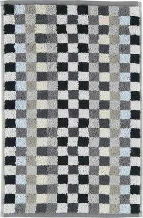 Ręcznik Unique szachownica 30 x 50 cm antracytowy