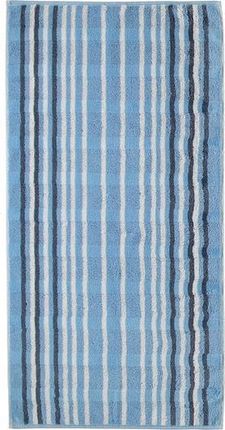 Ręcznik Noblesse Lines w paski 80 x 150 cm błękitny