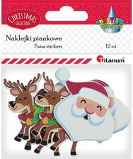 Zdjęcie Titanum Naklejki Piankowe Mikołaj Renifer (439862) - Chełmno