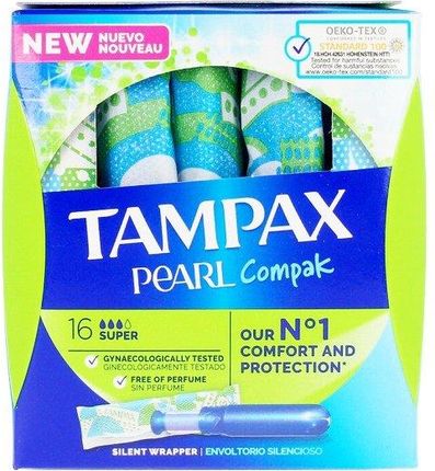 Tampax Tampony Super Pearl 18 Uds